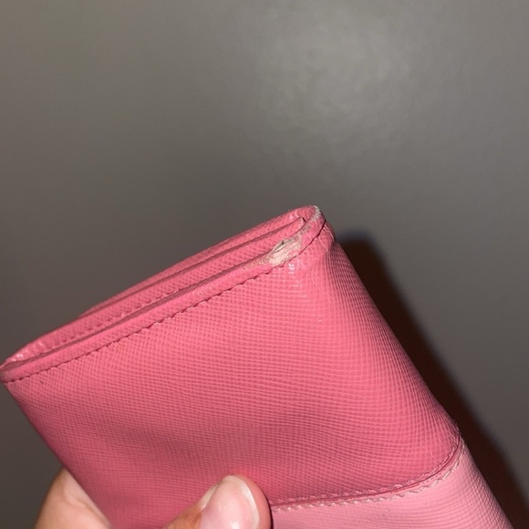 EUC PRADA WALLET PINK Double Snap​​​​ - Picture 14 of 15